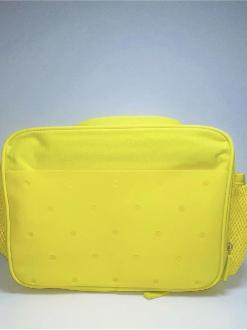 Kids Bright Yellow Lunch Bag with Charms - Picture 8 of 9